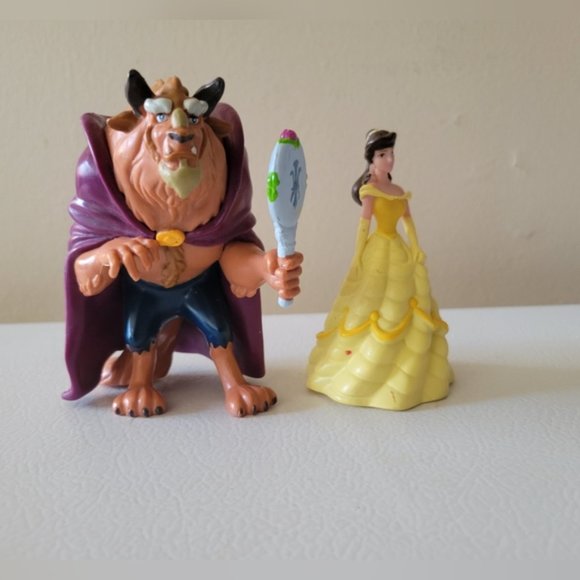 Disney Beauty and the Beast figures Set of 10 - Picture 6 of 6